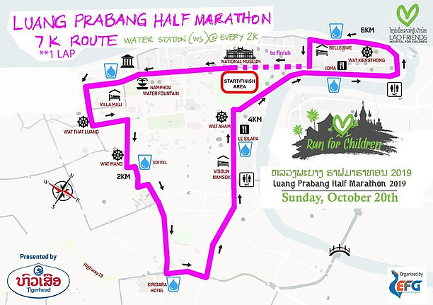 Luang Prabang Half Marathon 2019