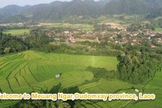 Meuang Ngar distric, Oudomxay province, Laos